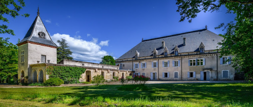 Chateau restaurant parc 10 hectares Drôme